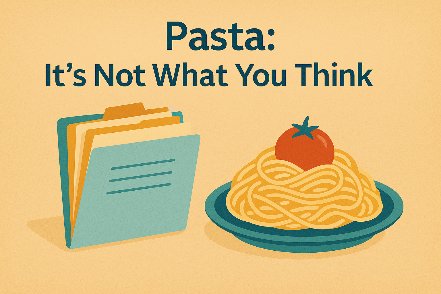 Pasta: It’s Not What You Think