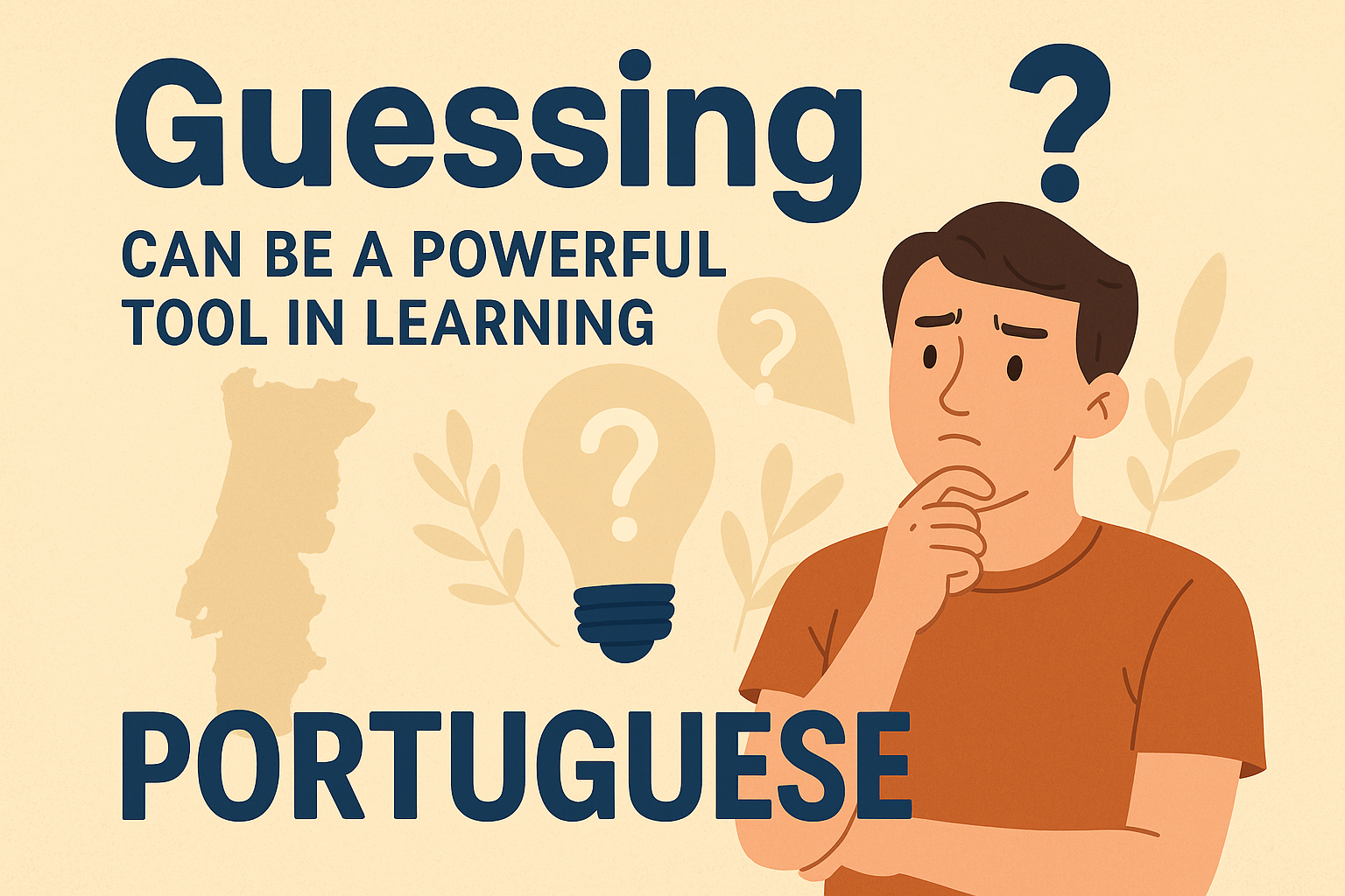 Why Guessing Can Be a Powerful Tool in Learning Portuguese