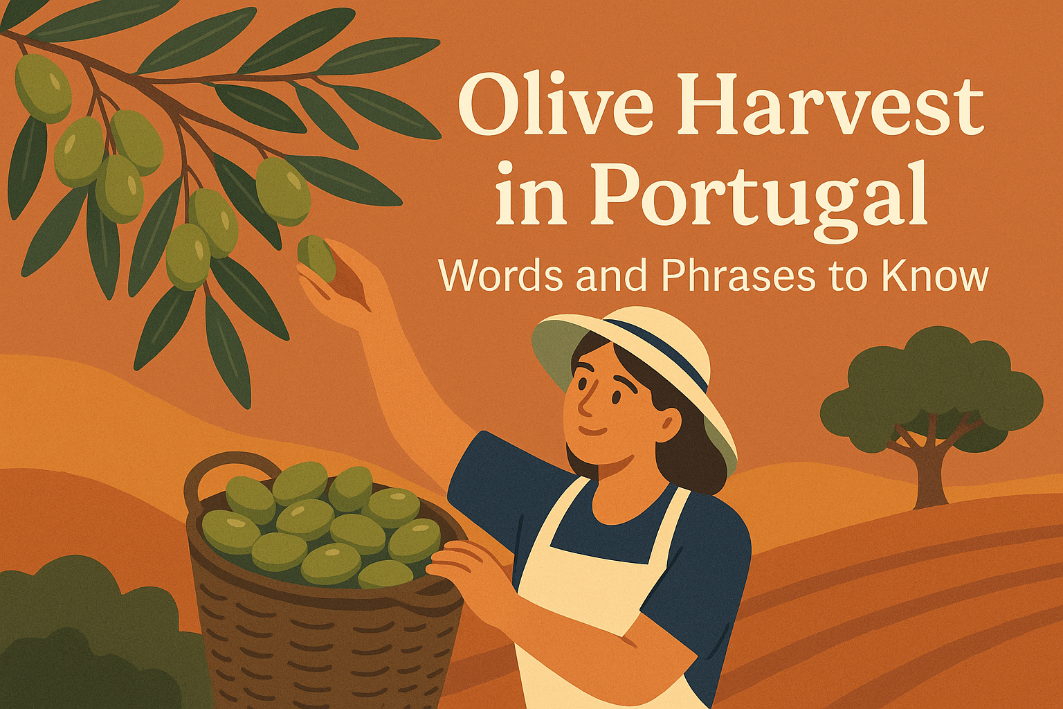 Olive Harvest in Portugal: Words and Phrases to Know