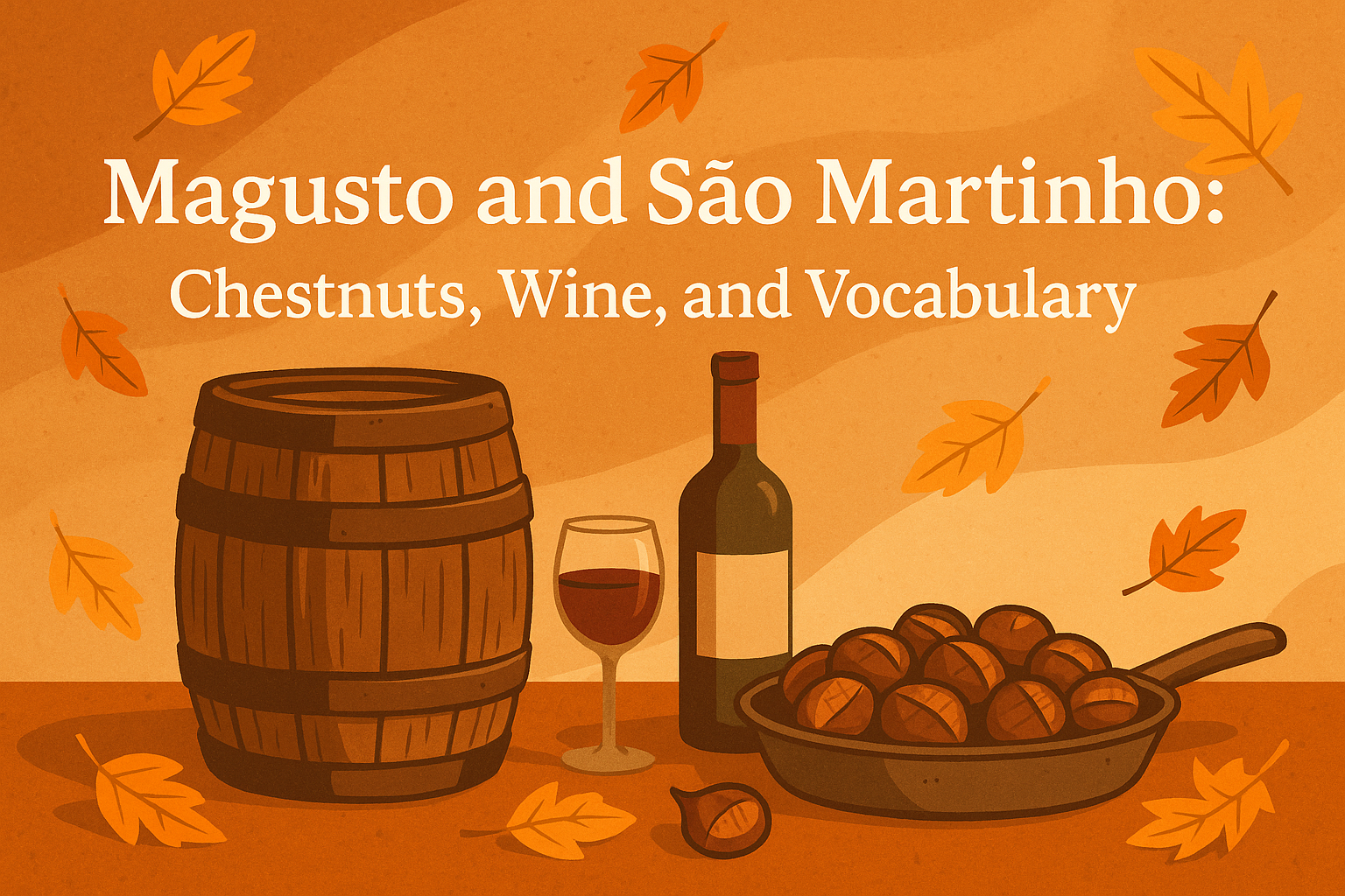 Magusto and São Martinho: Chestnuts, Wine, and Vocabulary