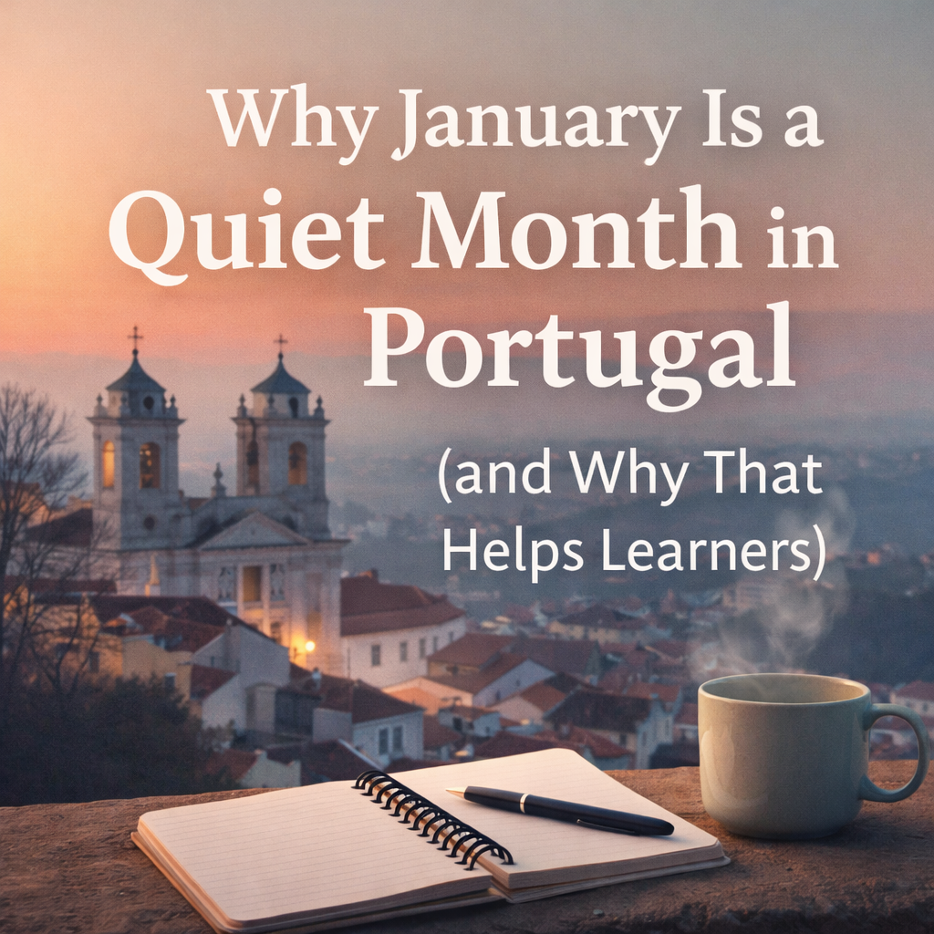 Why January Is a Quiet Month in Portugal (and Why That Helps Learners)